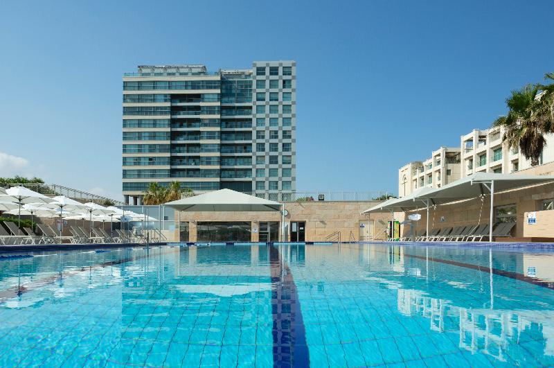 Aparthotel Okeanos On The Beach Herzelia Eksteriør billede